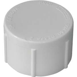 GENOVA 300 Series 30168 Pipe Cap, 1 in FIP, White