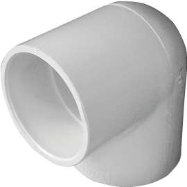 GENOVA 300 Series 30740 Pipe Elbow, 4 in Slip, 90 deg, White