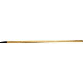 LINK HANDLES 66631 Hoe and Scraper Handle with Ferrules, 1-3/8 in Dia, 54 in L, Ash Wood, Clear
