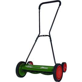 Great States 2000-20 Reel Lawn Mower, 20 in W x 1 to 3 in H Cutting, 5-Blade, Green