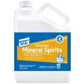 Klean Strip GKSP94214 Mineral Spirit Thinner, Liquid, Solvent, Light Yellow, 1 gal, Can