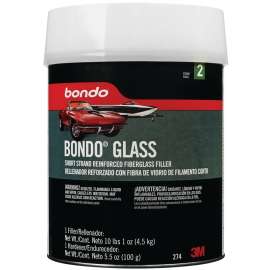 Bondo 274 Reinforced Filler, 1 gal Can, Paste, Pungent Organic