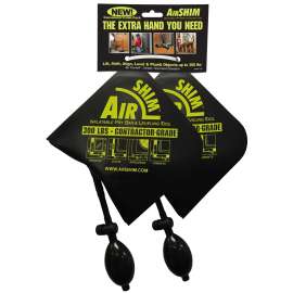 AirShim 1192 Inflatable Pry Bar and Leveling Tool, 6-5/8 in L, 6-3/8 in W