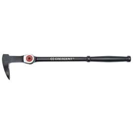 Crescent CODE RED Series DB12NP Nail Puller, 12 in L, Steel, Black, 2.638 in W