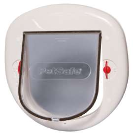 PetSafe PPA00-11326 Cat Door, Plastic, White