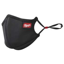 Milwaukee 48-73-4235 3-Layer Performance Face Mask, S/M Mask, Nylon/Polyester/Spandex Facepiece, Black