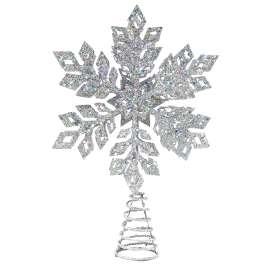 Hometown Holidays 92607 Star LED Projector, 12 in H, Snowflake, Led Projector Bulb, ABS Plastic, Silver