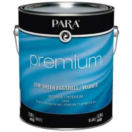 PARA Premium 9400 9404-16 Interior Paint, Low Sheen Eggshell, 1 gal