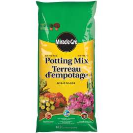 Miracle-Gro 72758430 Potting Mix, 60.5 L Bag