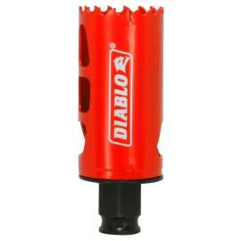 Diablo DHS1438 Hole Saw, 1-7/16 in Dia, 2-3/8 in D Cutting