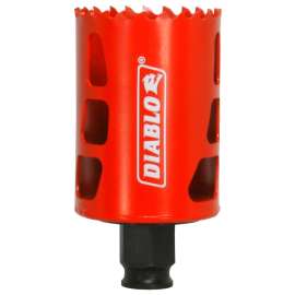 Diablo DHS1813 Hole Saw, 1-13/16 in Dia, 2-3/8 in D Cutting