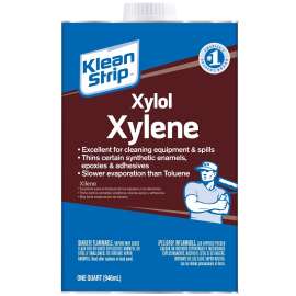 Klean Strip QXY24 Xylene Thinner, Liquid, Pungent Aromatic, Sweet, 1 qt, Can