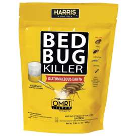 HARRIS HDE-32P Bed Bug Killer, Powder, 32 oz