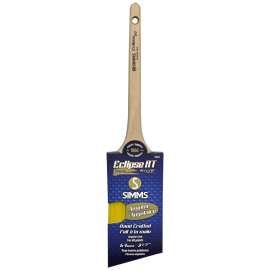 Eclipse 6025-64 Angular Sash Brush, 2-1/2 in W, Synthetic Hybrid Blend Bristle, Rat Tail Handle
