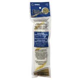 Time Trimmer Gold Stripe A-116 Mini Roller Refill, 15/32 in Thick Nap, 6 in L, Fabric Cover