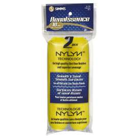 Renaissance A-176 Mini Roller Refill, 10 mm Thick Nap, 6 in L, Synthetic Hybrid Blend Cover