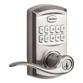 Kwikset 911TNL-15 SMT Deadbolt Lever, Metal, Satin Nickel