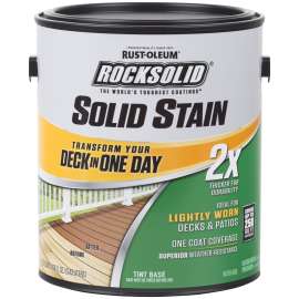 RUST-OLEUM 305799 Deck Resurfacer, Black, 1 gal