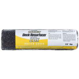 RUST-OLEUM 318223 Deck Resurfacer Roller Cover, 3/8 in Thick Nap, 9 in L