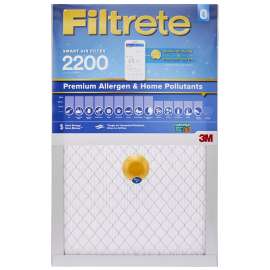 Filtrete S-EA01-4 Smart Air Filter, 25 in L, 16 in W, 13 MERV