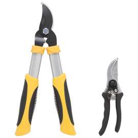 Landscapers Select GL4003+GP1002 Pruning Set, Steel Blade, Steel/ Aluminum Handle, Cushion-Grip Handle