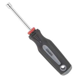 Vulcan MC-SD38 Nut Driver, 6 mm Drive, 7 in OAL, Cushion-Grip Handle, 3 in L Shank, Magnetic Tip, PP & TPR Handle