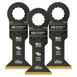IMPERIAL BLADES SuperCut IBSCT240-3 Oscillating Blade, 1-3/4 in, TiN Coated HCS