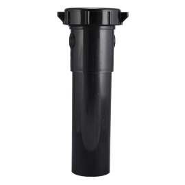 Plumb Pak PPC42-8B Pipe Extension Tube, 1-1/4 in, 8 in L, Slip-Joint, Plastic, Black
