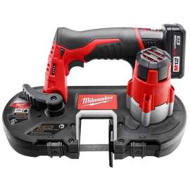 Milwaukee 2429-21XC Band Saw Kit, Battery Included, 12 V Battery, 1.4 Ah, 27 in L Blade, 1/2 in W Blade