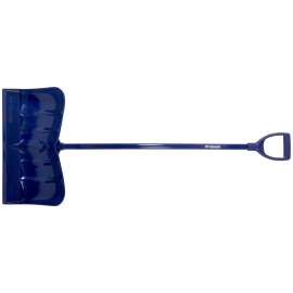 GARANT YPP22EAKD Snow Pusher, 22-1/2 in W Blade, Poly Blade, Aluminum Handle, Ergonomic Handle