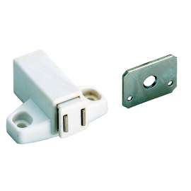 Amerock BP32301W Magnetic Catch, Acetyl/Steel