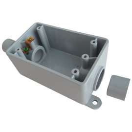 IPEX F 020643 SC Switch Box, 1 -Gang, PVC