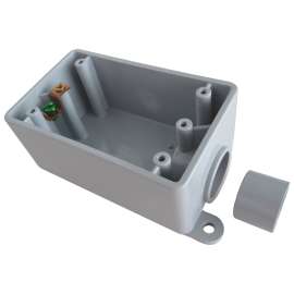 IPEX F 020641 SE Switch Box, 1 -Gang, PVC