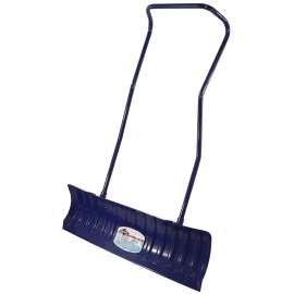 GARANT YPP36KUU Snow Pusher, 36 in W Blade, Polyethylene Blade, Steel Handle, Ergonomic Handle, 42-1/2 in L Handle