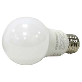 Sylvania 74077 LED Bulb, General Purpose, A19 Lamp, 40 W Equivalent, E26 Lamp Base, Frosted, Warm White Light