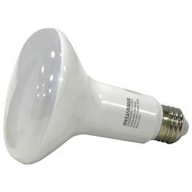 Sylvania 73956 LED Bulb, Flood/Spotlight, BR30 Lamp, 65 W Equivalent, E26 Lamp Base, Dimmable, Bright White Light