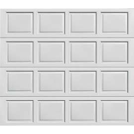 WAYNE DALTON 8000 Garage Door, 8 ft W Door, 7 ft H Door, Steel Door, White