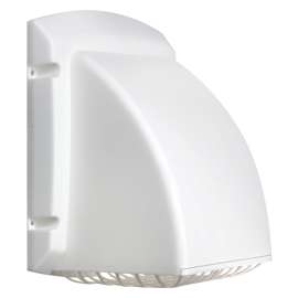 DUNDAS JAFINE ProMax PMC4WX Exhaust Cap, 4 in Duct, Polypropylene, White