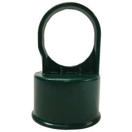 Acculink Fence & Wire Post Cap, 1-5/8 in O.D, Cast Aluminum, For Use With 1-1/2 in Posts