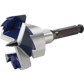 IRWIN 3046005 Drill Bit, 1-1/8 in Dia, 5 in OAL, 3-Flute, 7/16 in Dia Shank, Hex Shank