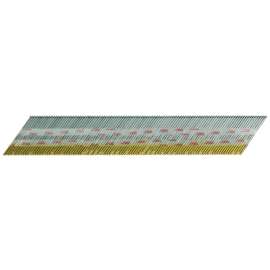 SENCO DA21EABN Finish Nail, 2 in L, 15 Gauge, Galvanized Steel, Brad Head, Smooth Shank