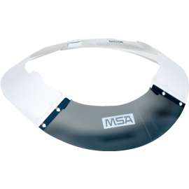 PIP 6100 Series 281-SSE-CAP Sun Shade Extension, Gray/White, For: V-Gard Slotted Front Brim Cap