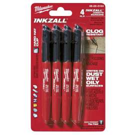 Milwaukee INKZALL Series 48-22-3104 Jobsite Marker, Black