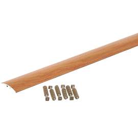 M-D 46147 Multi-Floor Transition, 36.13 in L, 1-1/2 in W, Aluminum, Cherry