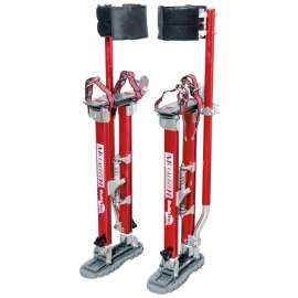 METALTECH I-BMDS2440 Drywall Stilt, 225 lb, 24 in Min H, 40 in Max H, Aluminum