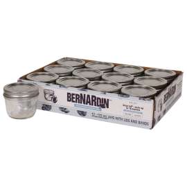 BERNARDIN 20125 Mason Jar, 125 mL Capacity