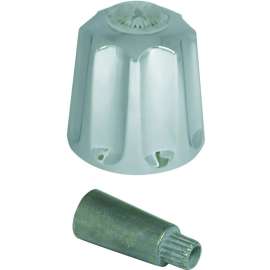 Danco 88861 Diverter Handle, Zinc, Chrome Plated, For: Gerber Single Handle Tub/Shower Faucets
