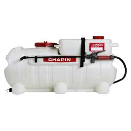 CHAPIN Mixes on Exit 97561 ATV Spot Sprayer, 25 gal Tank, Polyester Tank, 180 in L Hose