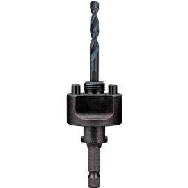 Milwaukee 49-56-7250 Hole Saw Arbor, 5/8-18 Thread, 3/8 in Shank, Hex Shank