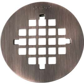 Oatey 42017 Bathtub Strainer, Stainless Steel, Oil-Rubbed Bronze